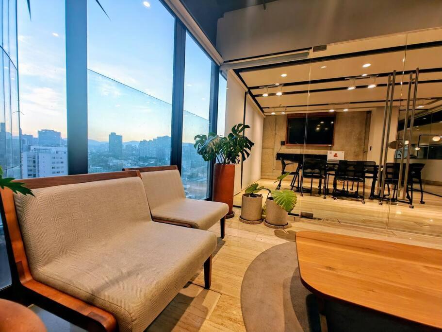 Luxury 20th-floor Loft * Mexico City