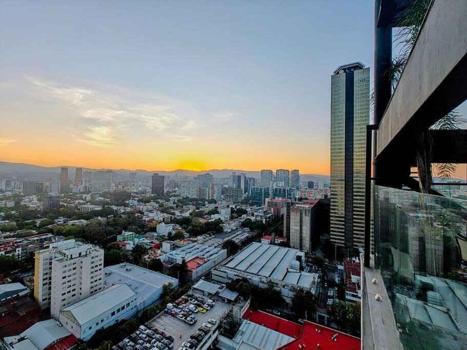 Luxury 20th-floor Loft * Mexico City